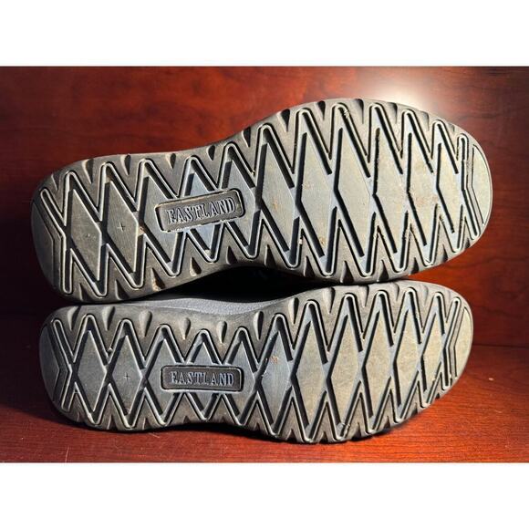 Eastland Women's Size 10 M Black Bethanie Ankle Boot W/ Tweed Knit Padded Collar - Picture 6 of 10